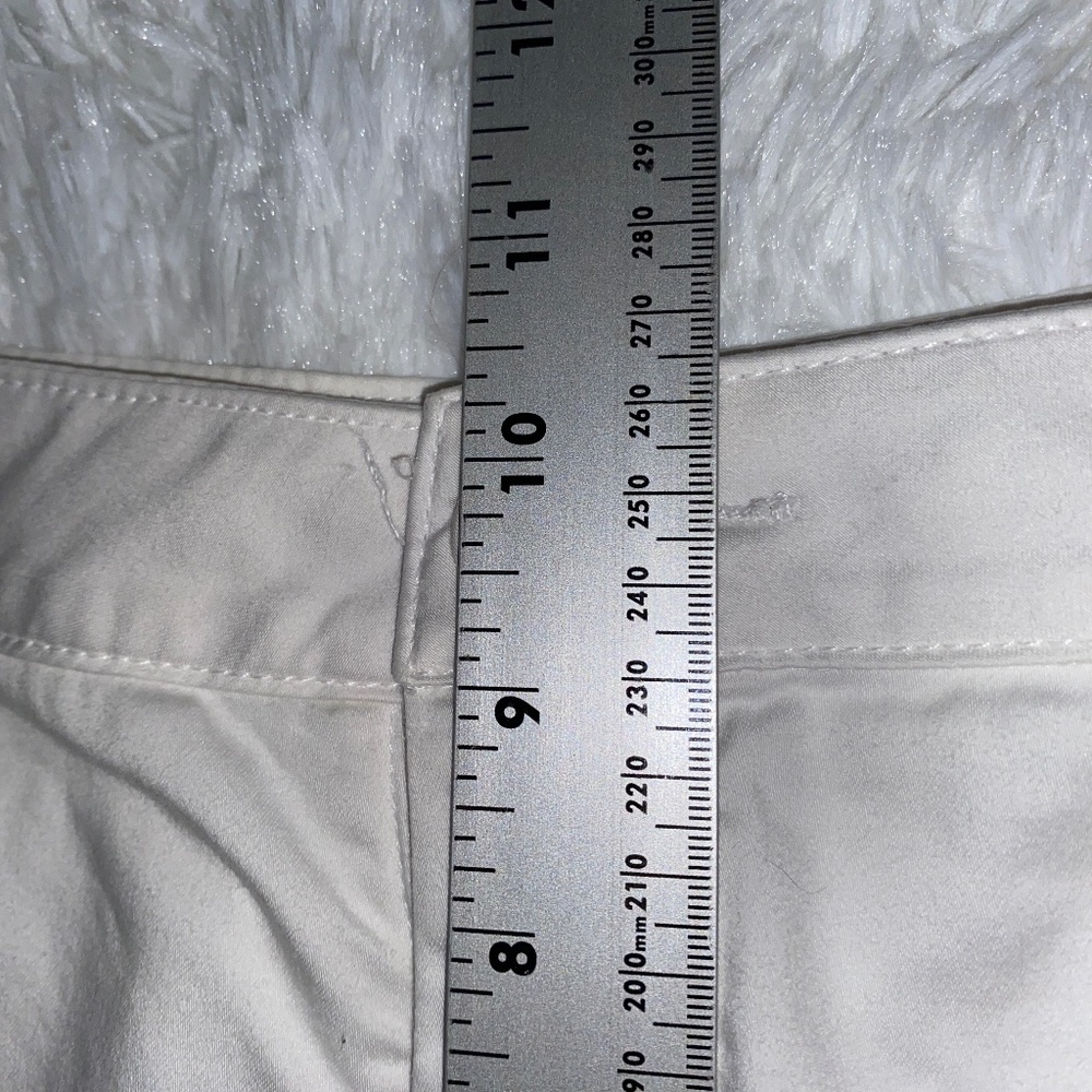 Excellent Condition Coldwater Creek Capris White Sz6 - Picture 5 of 6